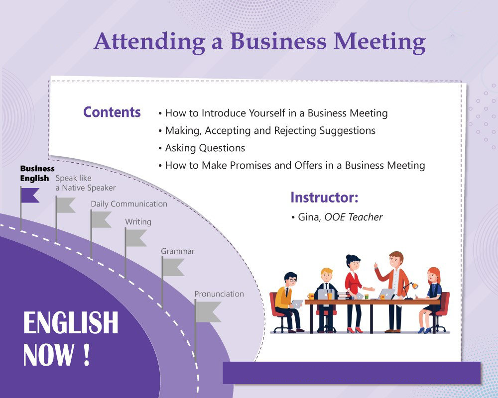 Attending a Business Meeting